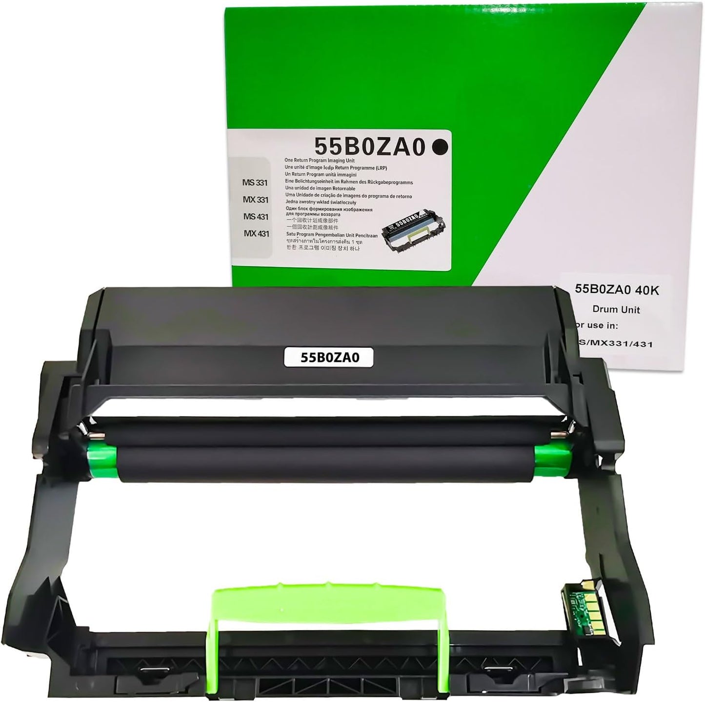 Lex 3340dw 3442dw ms331dn 431dn 431dw mb3442adw mx331adn 431adn 431adw Black Photoconductor Unit 40k Yield