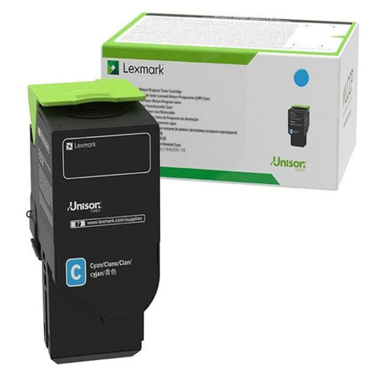 Lex Cs cx 421 521 522 622 625 Cyan Extra High Yield Return Programme Toner Cartridge (5 000 Page Yield)