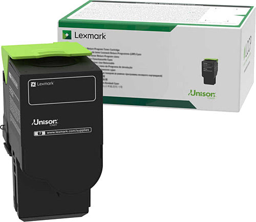 Lex Cs cx 421 521 522 622 625 Black Extra High Yield Return Programme Toner Cartridge (8 500 Page Yield)