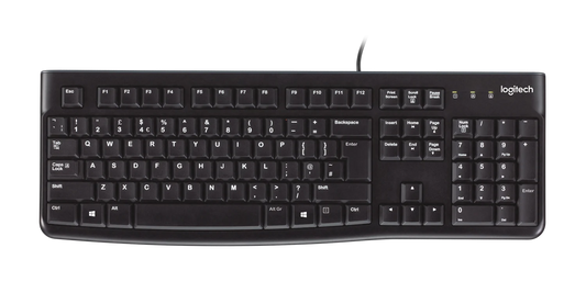 Logitech K120 Corded Keyboard - USB