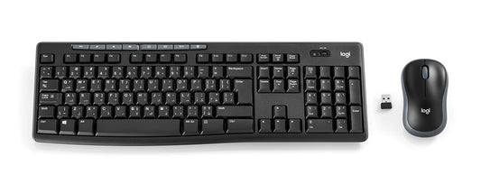Logitech Mk270 Wireless Combo - Black - Us Int'l