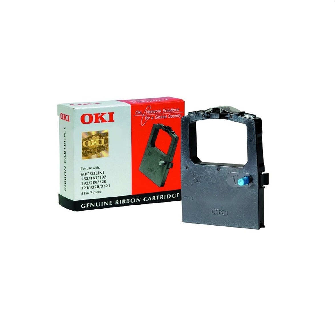 Oki Ml5520 5521 5590 5591 Black Ribbon 4 Million Characters Eu
