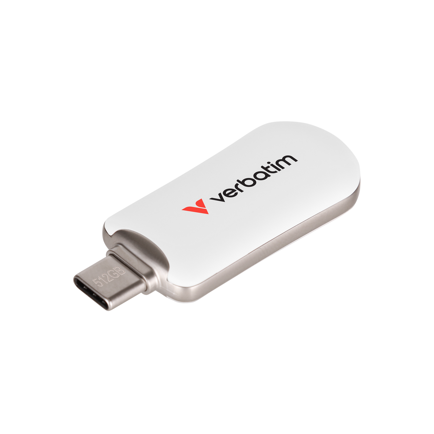 Verbatim Plectra USB-C Flash Drive White 512Gb