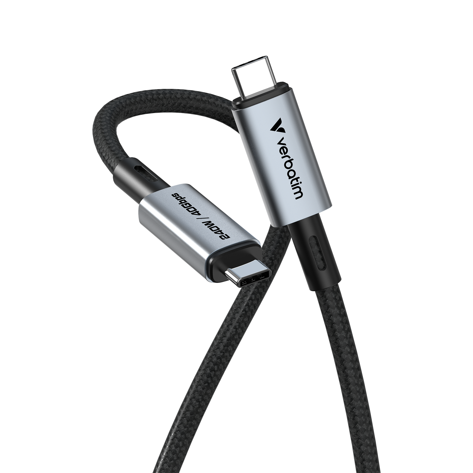Verbatim Sync & Charge Cable USB-C To USB-C 240W 40 Gbps 120 Cm