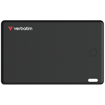 Verbatim Myfcr-01b My Finder Card Bluetooth Item Finder 1 Pack Black