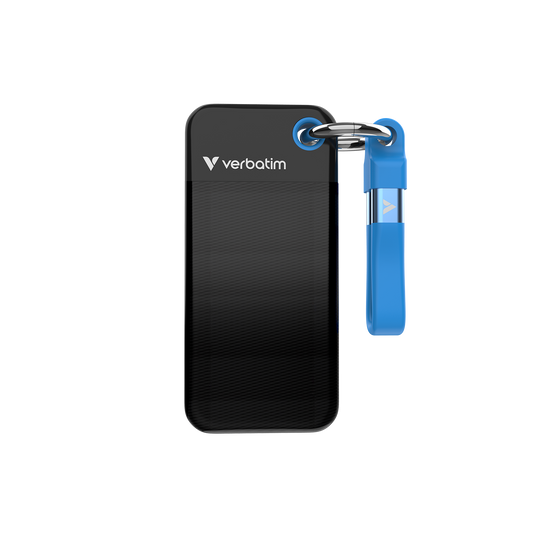 Verbatim Pocket SSD USB 3.2 Gen 2 2tb Black blue