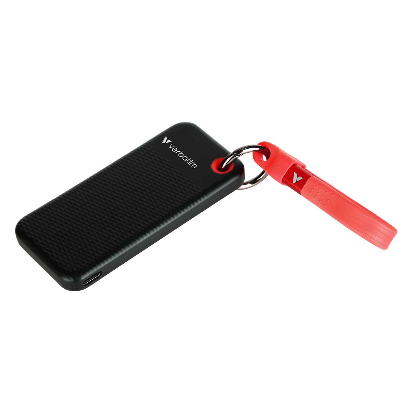 Verbatim Pocket SSD USB 3.2 Gen 2 2tb Black red