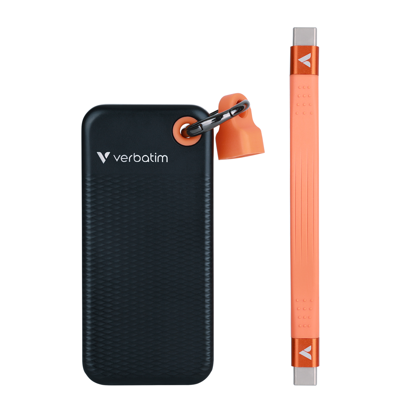Verbatim Pocket SSD USB 3.2 Gen 2 2tb Black orange
