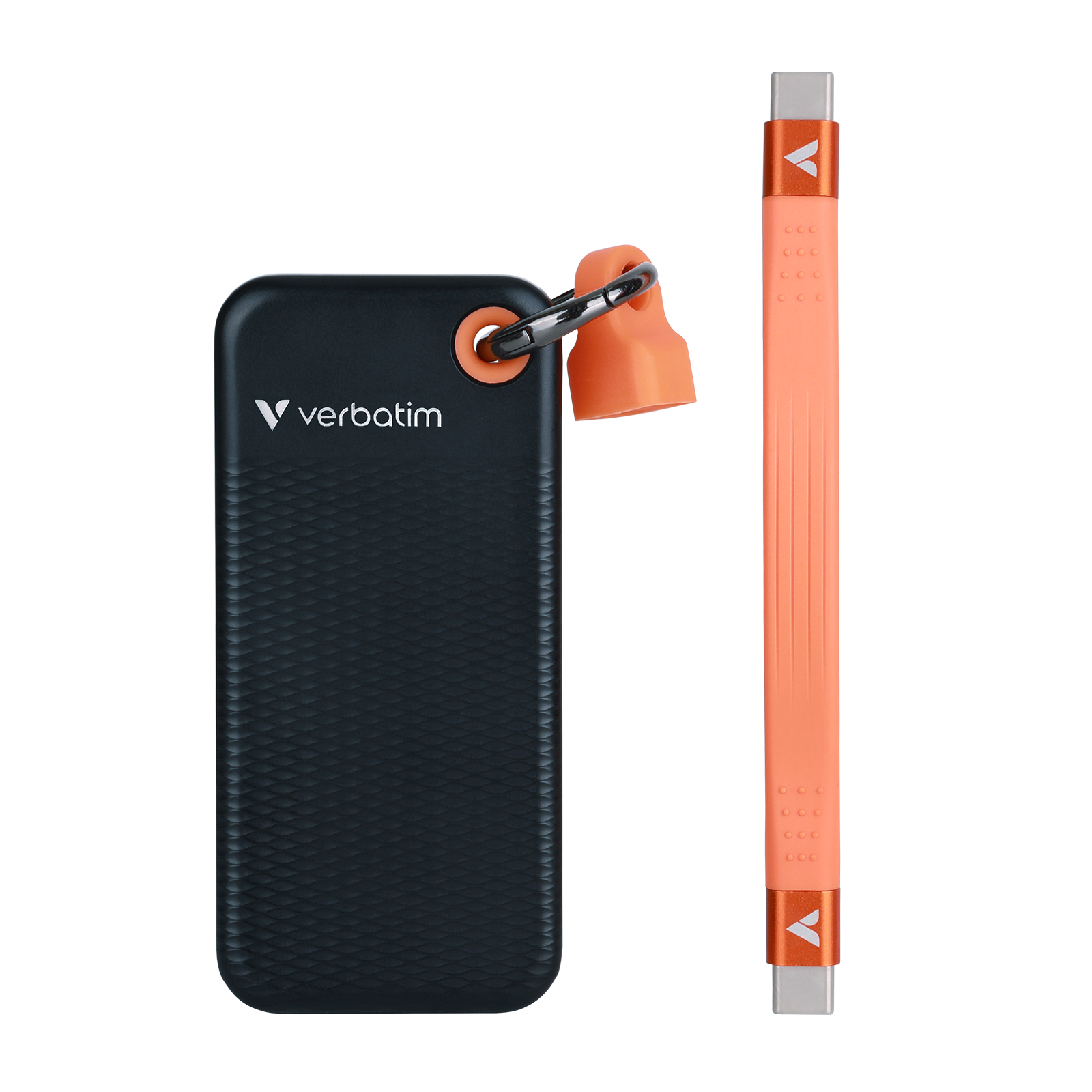 Verbatim Pocket SSD USB 3.2 Gen 2 2tb Black orange