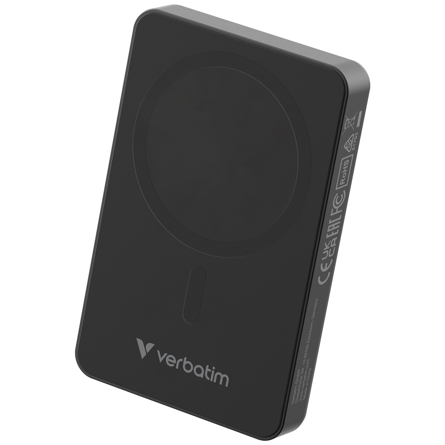 Verbatim Charge ´N´ Go Essentials Power Bank Magnetic Wireless 10000Mah Black