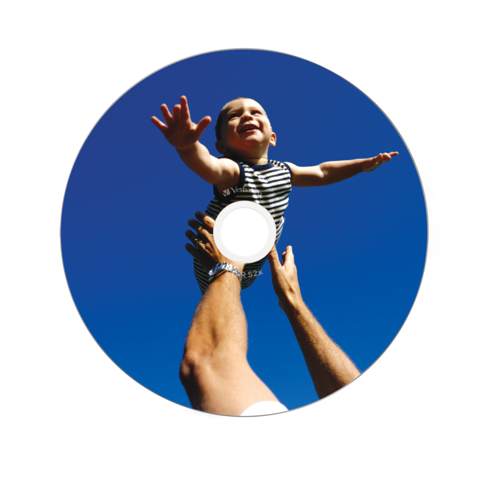 Verbatim Printable Cd-r 52 X 700mb Fast Dry Jewel Case 10 Pack
