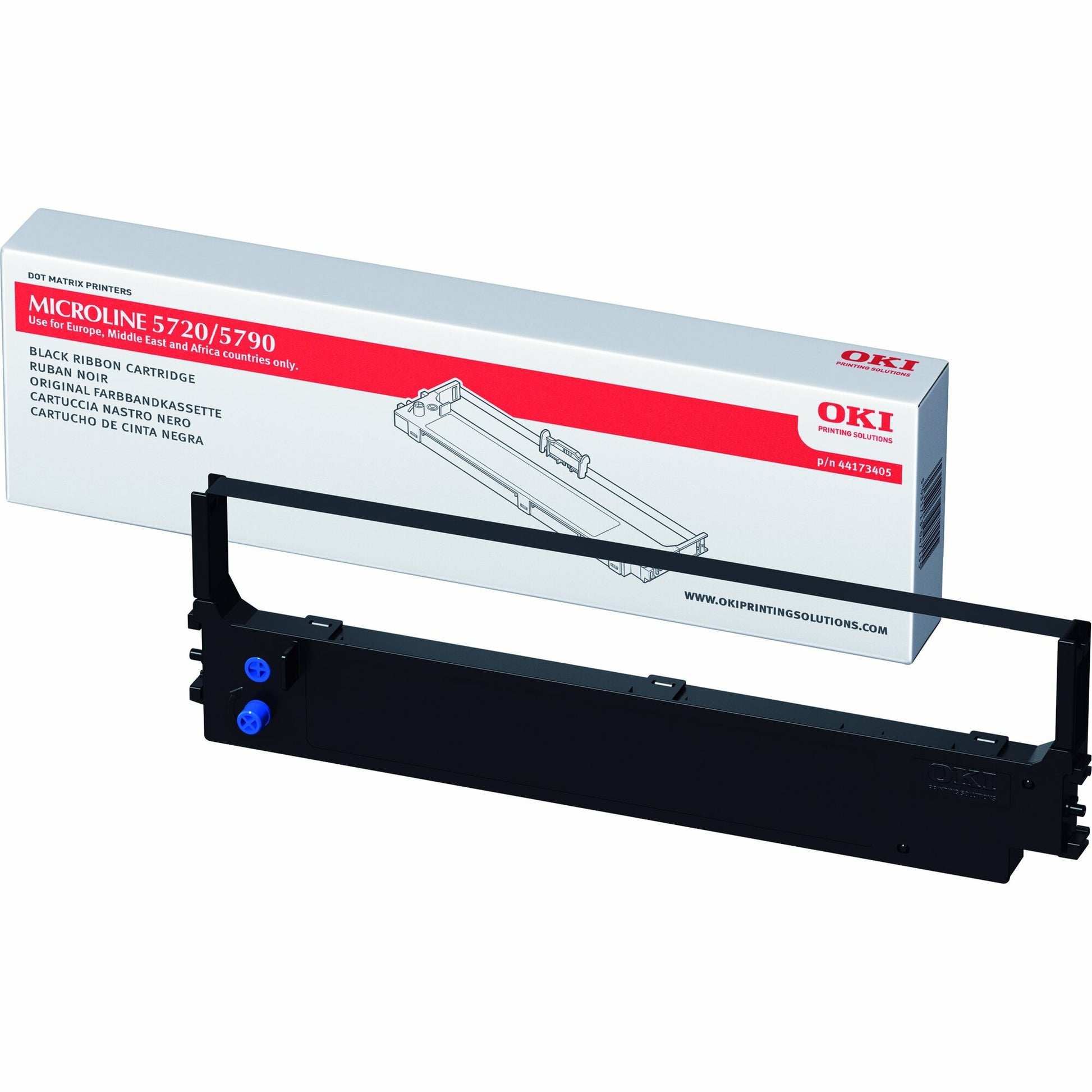 Oki Ml5720 ml5790 Black Ribbon 8 Million Characters