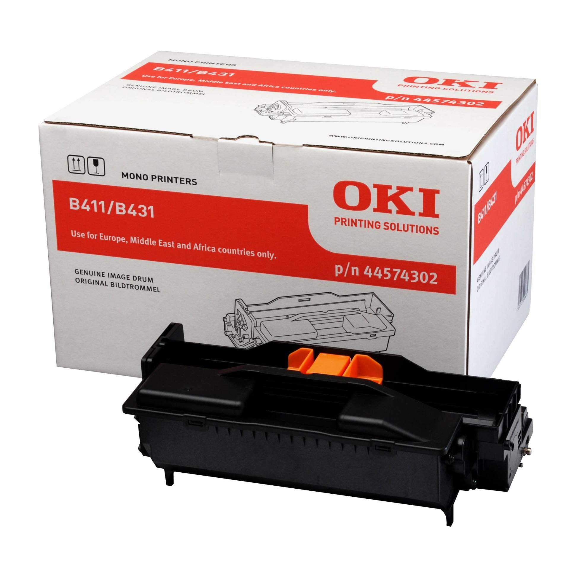 Oki B411 b412 b431 b432 b461 b471 491 492 512 Image Drum 25000 Page Yield