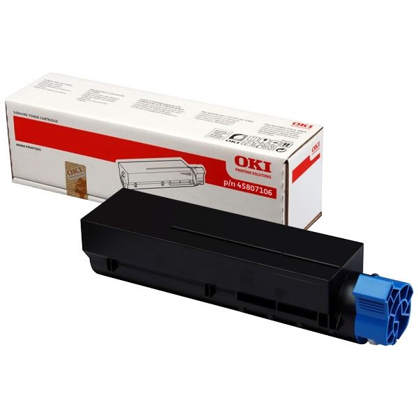 Oki B412 432 512 mb472 92 562 Black Eu Laser Toner 7000 Page Yield