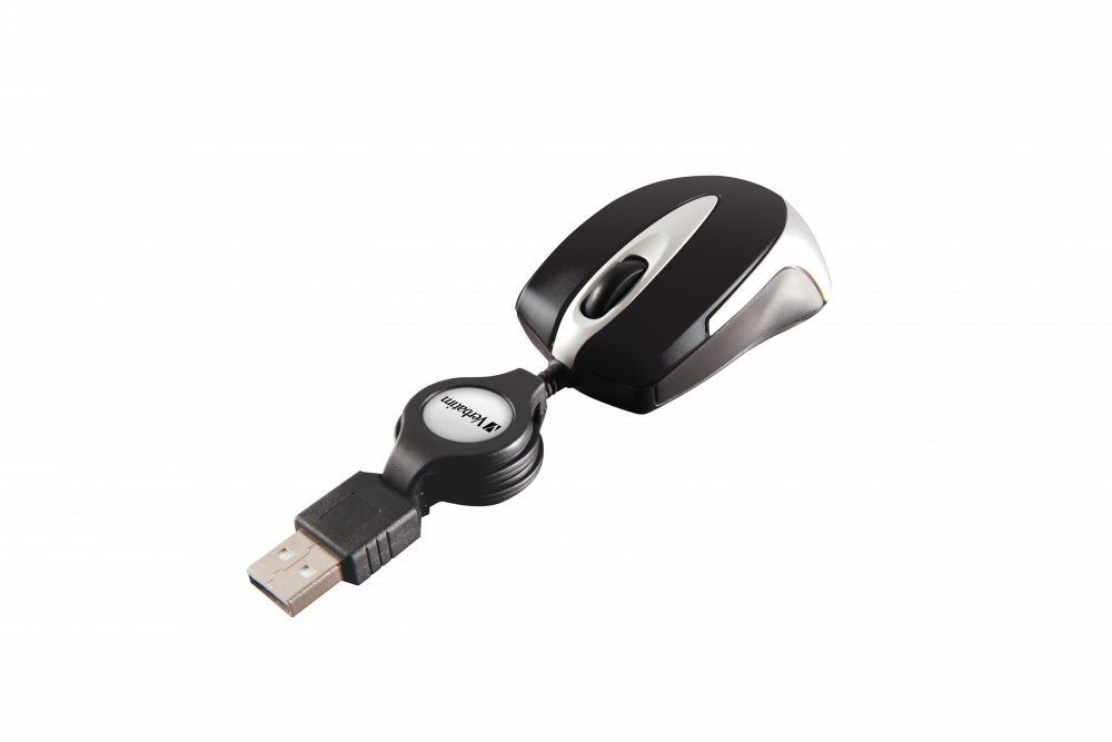 Verbatim Go Mini Optical Travel Mouse Black