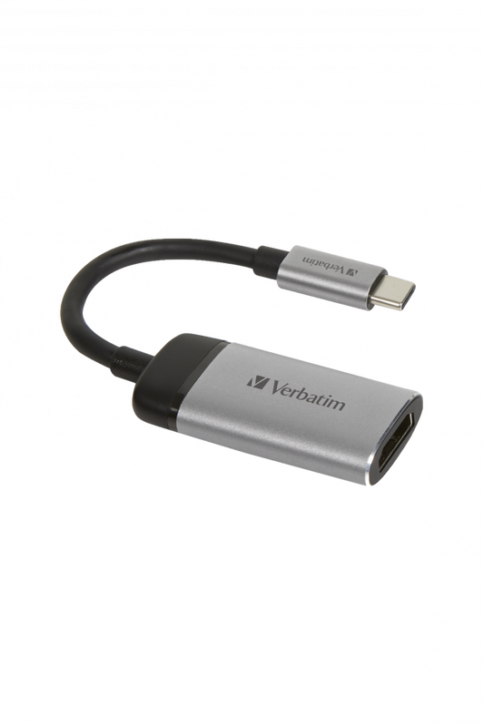 Verbatim USB-c™ To HDMI 4k Adapter - USB 3.1 Gen 1 HDMI 10cm Cable