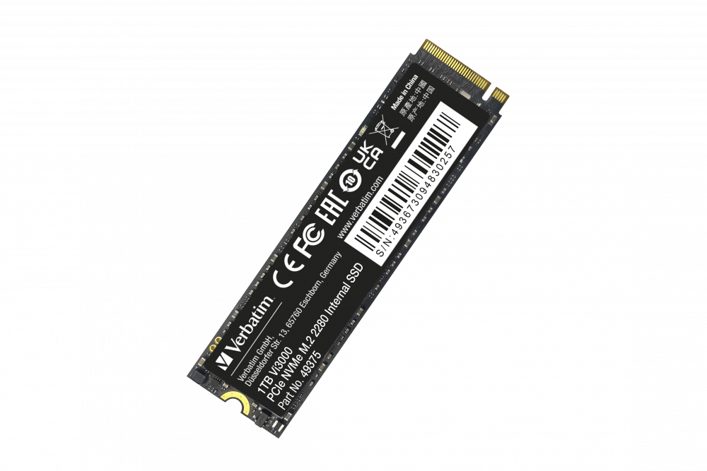 Verbatim Vi3000 SSD 1tb Pcie NVMe M.2 (mid Range)