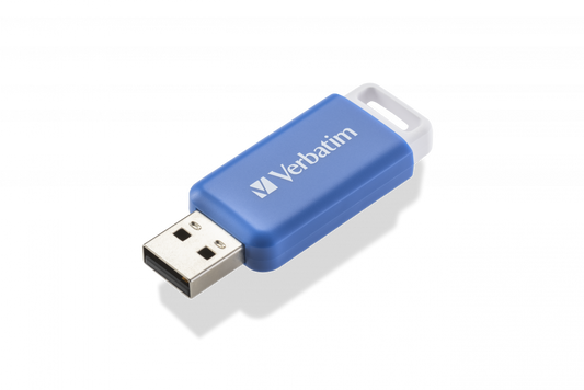 Verbatim Databar USB 2.0 Drive Blue 64gb