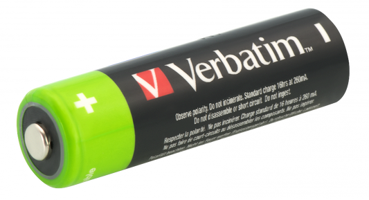 Verbatim Aa Premium Rechargeable Batteries Hr6 4 Pack