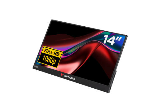 Verbatim Portable Monitor 14'' Full Hd 1080p