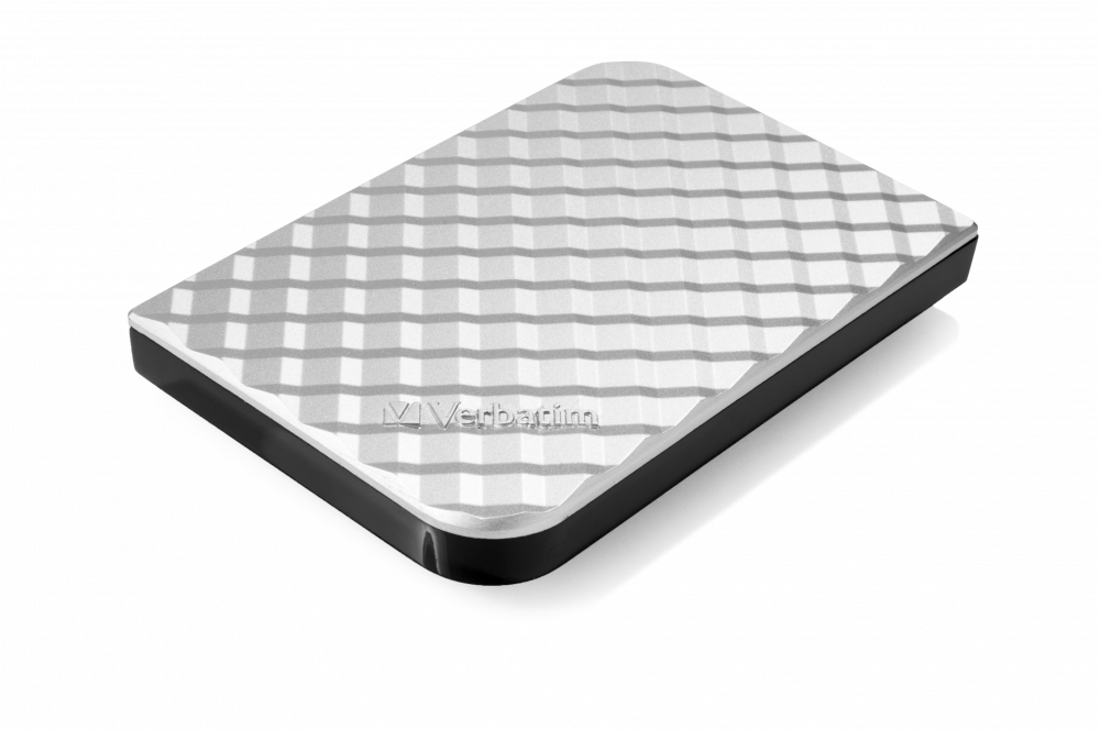 Verbatim 2.5" USB 3 1tb Hard Drive Silverbatim Gen 2