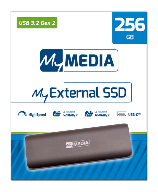 Mymedia External SSD USB 3.2 Gen 2 256gb