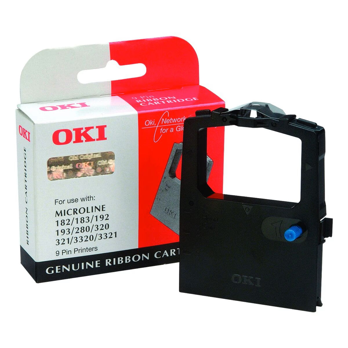 Oki Ml182 192 280e 320 321 3320 3321 Black Eu Ribbon 3 Million