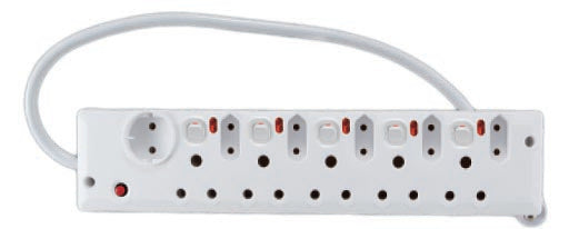 Ele 10 Way Multiplug 5x5a Unswitched