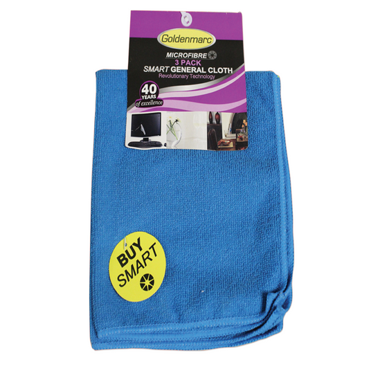 Goldenmarc Microfibre Lint Free Cloth 3 Pkt