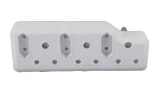 Ele Adaptor- 6 Way 3x16a & 2x5a