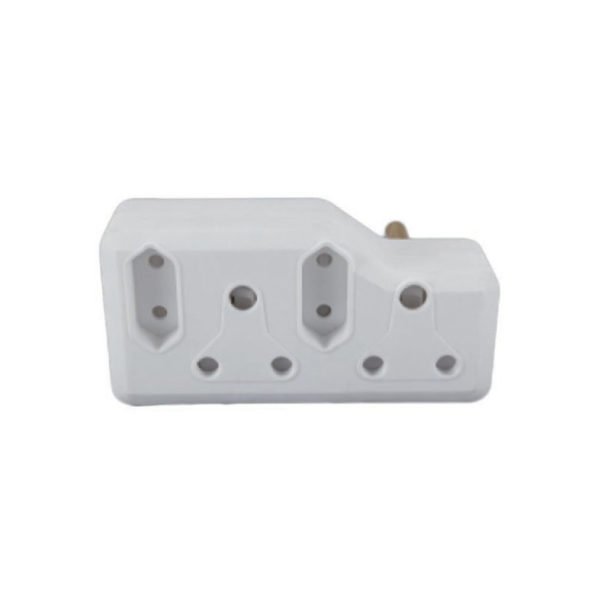Ele Adaptor 2x16a 2x5a