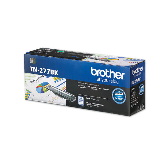 Brother Tn277 Black Toner Cartridge Hll3210cw Dcpl3551cdw Mfcl3750cdw 3000 Page Yeild