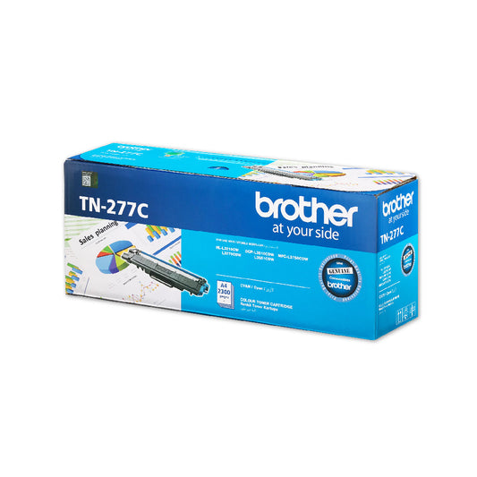 Brother Tn277 Cyan Toner Cartridge Hll3210cw Dcpl3551cdw Mfcl3750cdw 2300 Page Yeild