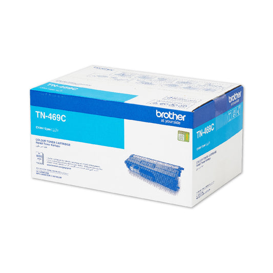 Brother Tn469 High Yield Cyan Toner For Mfcl9570 Hll8360 Mfcl8690 Cartridge 9000 Page Yeild