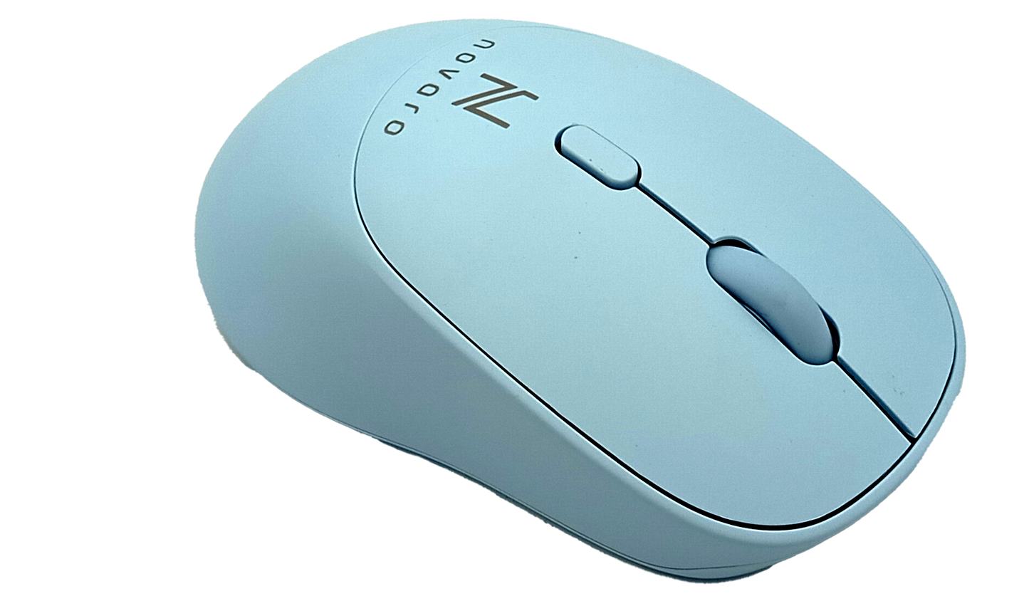 Novaro 2.4 G Wireless Mouse Blue