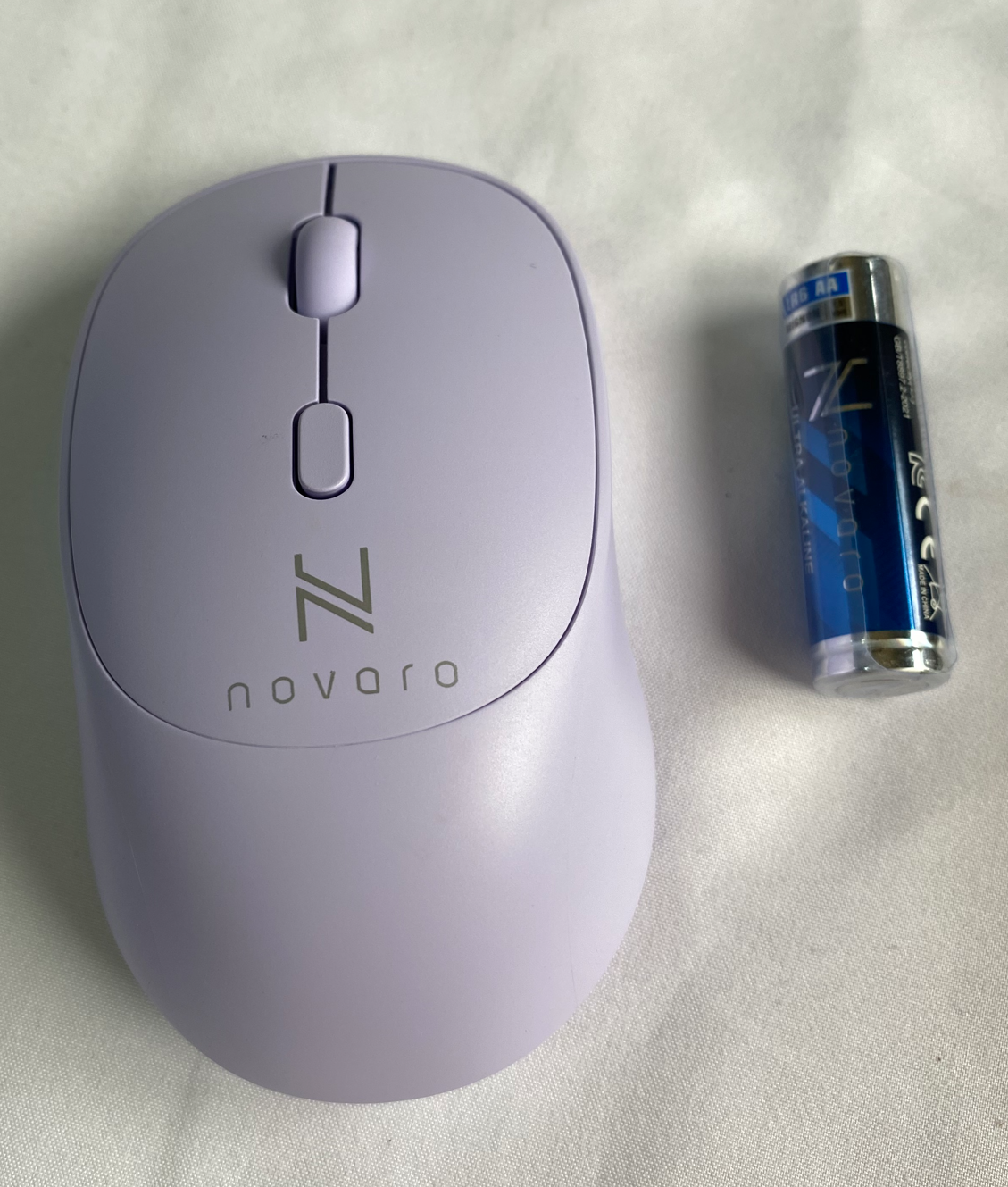 Novaro 2.4 G Wireless Mouse Purple