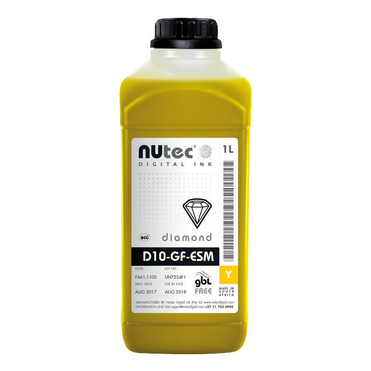 F621.1760 - D10 Diamond ESM 1000ml Bottle Yellow