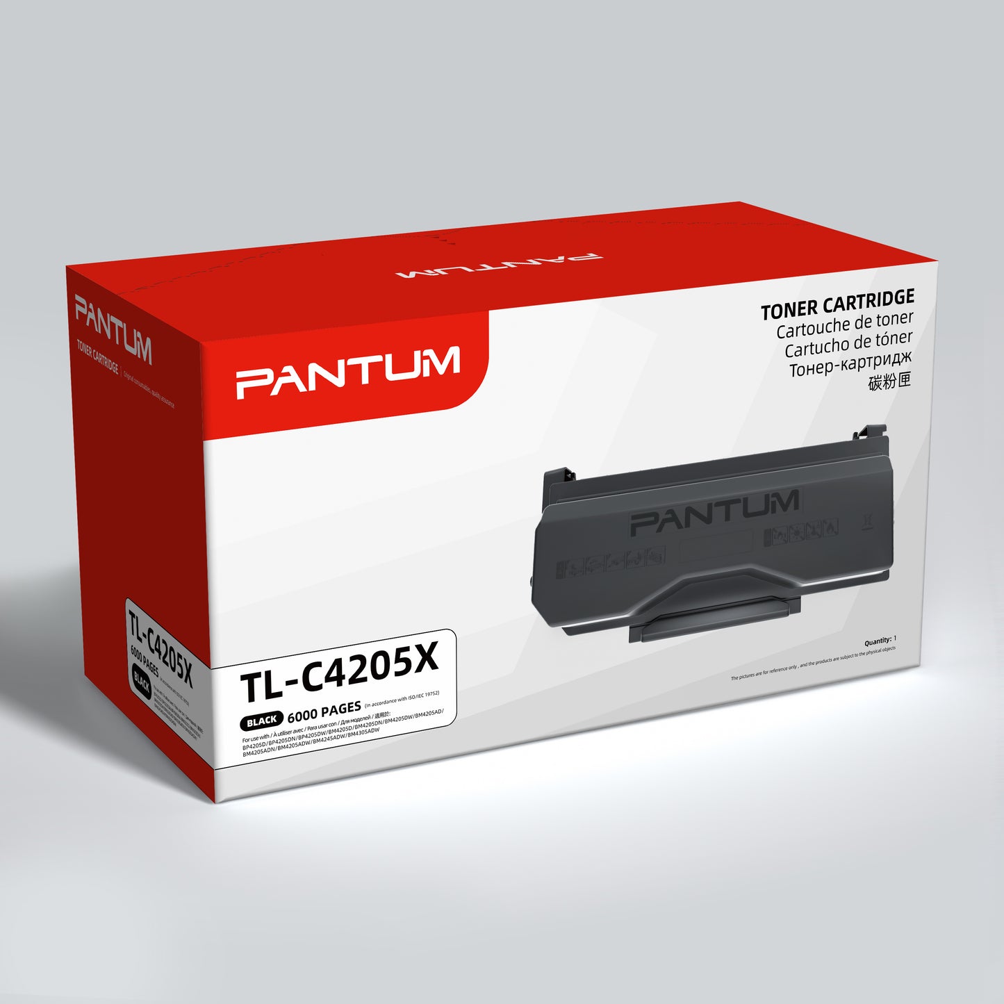 Pantum Tlc4205x (6000 Page Yield) Black toner for Bp4205 bm4245 Series