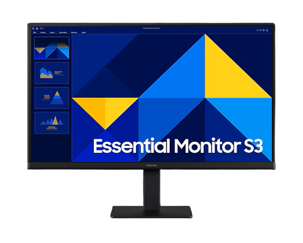 Samsung S3 27" Full HD IPS Monitor – Borderless, 100Hz