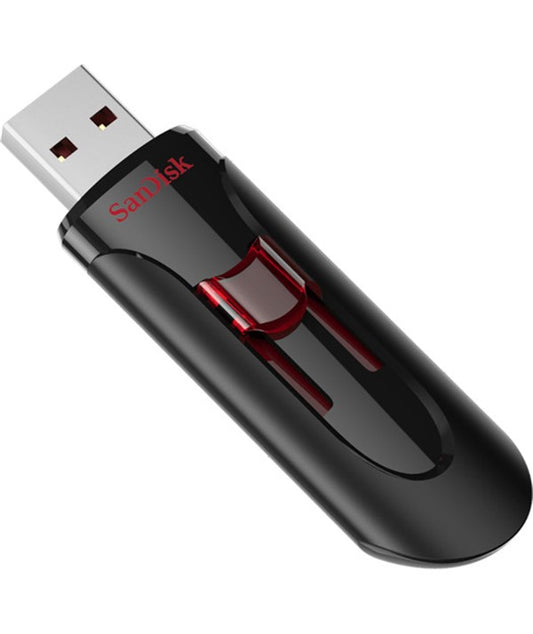 Sandisk Cruzer Glide USB Flash Drive 3.0 128gb Black