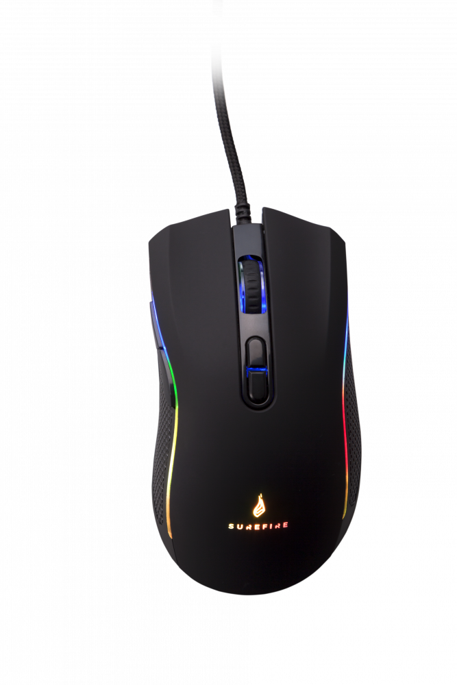 Surefire Hawk Claw Gaming 7-button Mouse With Rgb