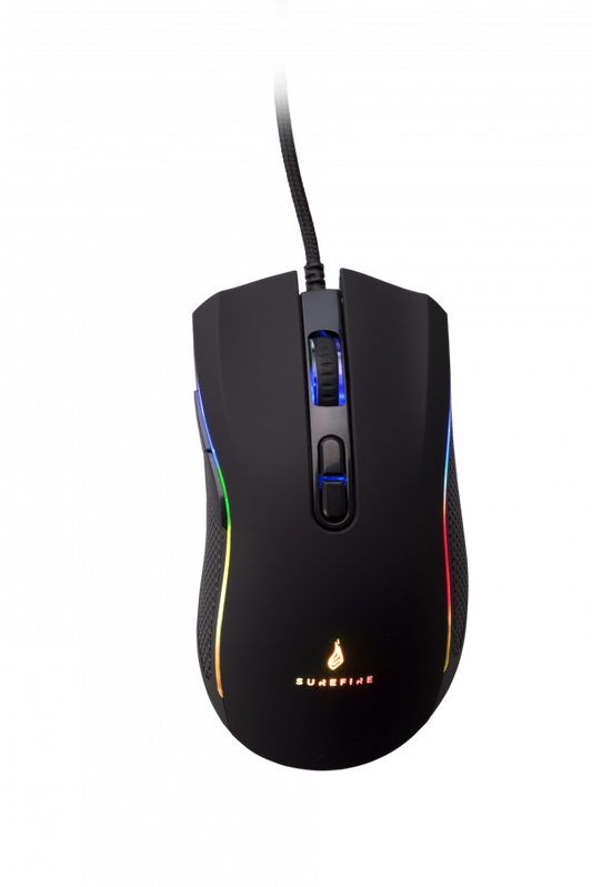 Surefire Hawk Claw Gaming 7-button Mouse With Rgb
