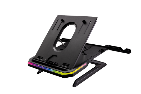 Surefire Portus X1 Foldable Laptop Stand With Rgb