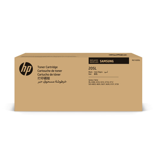 Samsung Mlt D205L High Yield Original Black Toner Cartridge For Ml 3310D 3310Ndml 3710D 3710Nd 3710Dwscx 48...