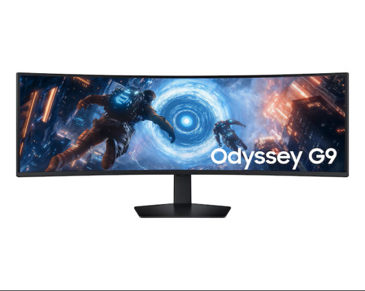 Samsung Odyssey G9 49" Curved Gaming Monitor – Dual QHD, 144Hz, HDR600