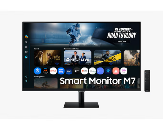 Samsung Smart Monitor M7 32" 4K UHD Display – WiFi, Bluetooth, USB-C