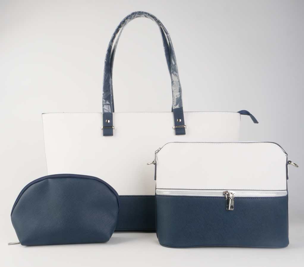 Kenton Ladies Blue And Cream Laptop Bag For 15.6" Laptop 39x29x13