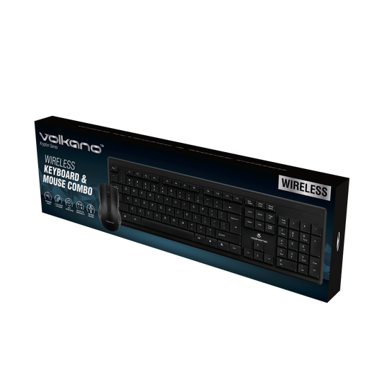 Volkano Krypton Series Wireless Keyboard And Mouse Combo