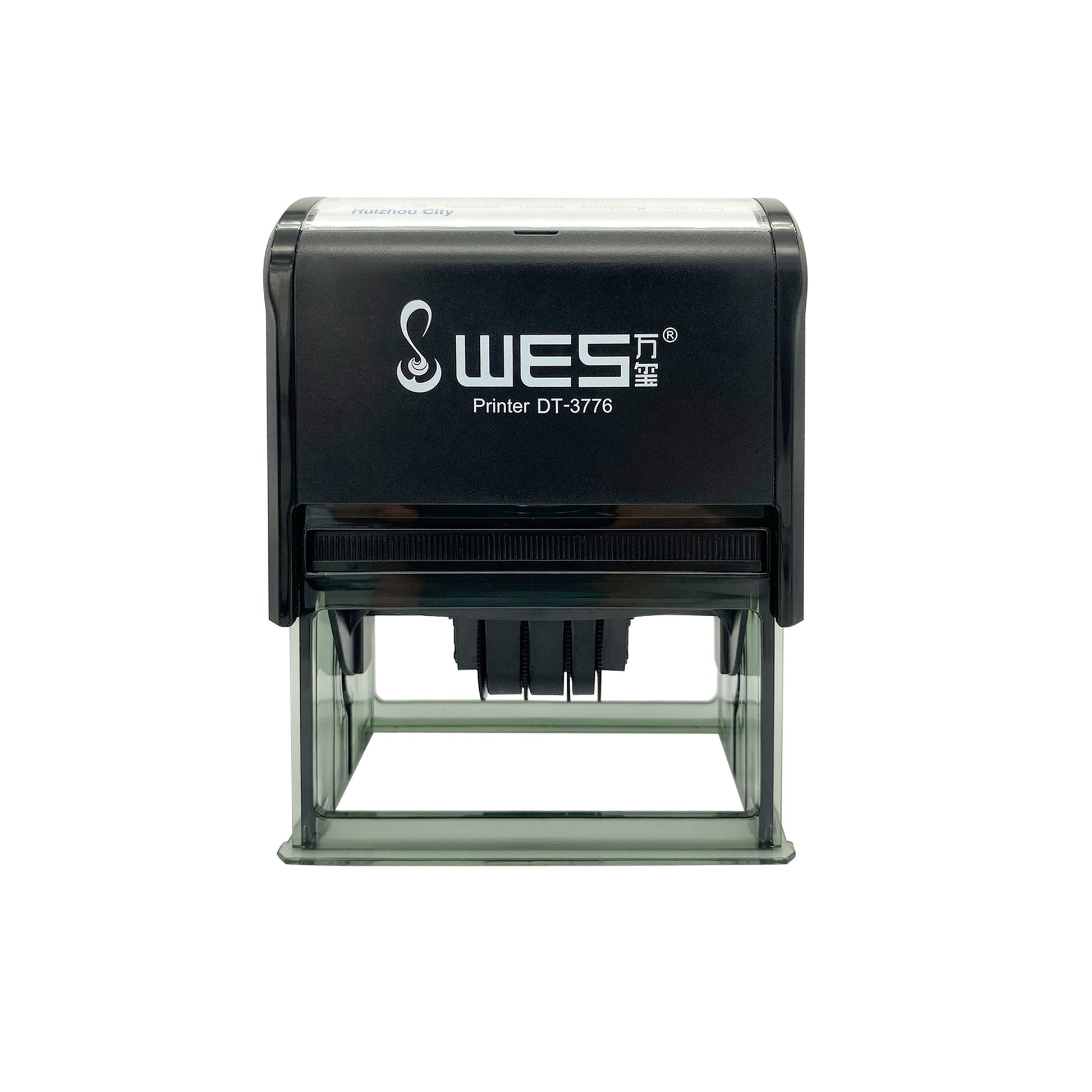 Wes Rubber Self Inking Stamp 37x76 (cgs4926) Black 5 Pack