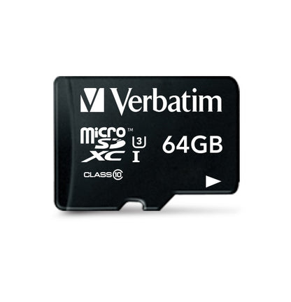 Verbatim Pro 64GB Micro Sd Sdxc, Uhs-I, Class 10, U3, V30 – view 2